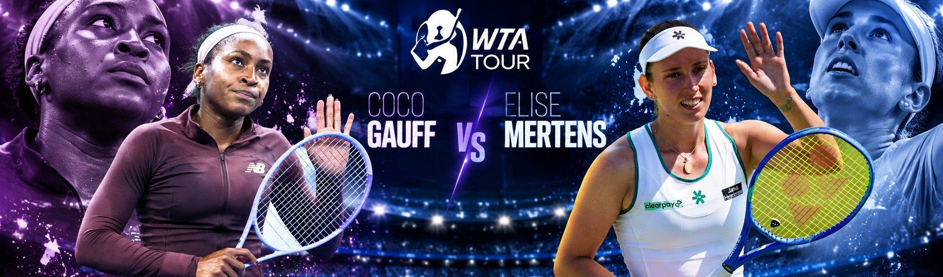Gauff C. - Mertens E.